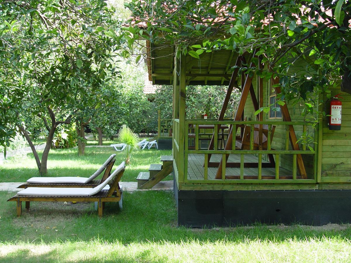 Hotel Yavuz Bungalow Cirali Bagian luar foto